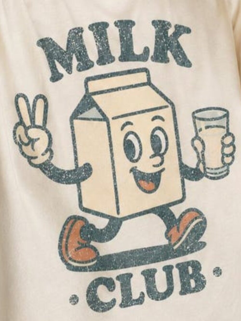 Milk Club Shirt, Milk Tee, Funny Food Graphic Shirt, Dairy Lover Tee - Picture 2 of 4